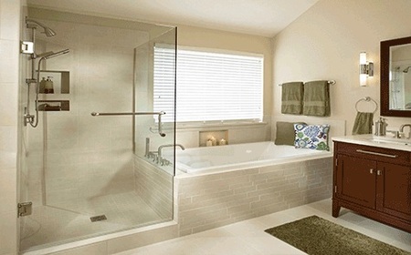 Clear Tempered Glass Waterproof Safety for shower room doors