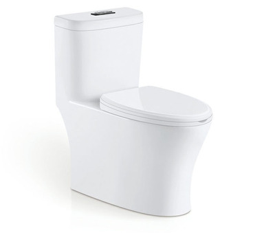 Teddy siphonic one piece toilet bowl sanitary ware hotel use latrine